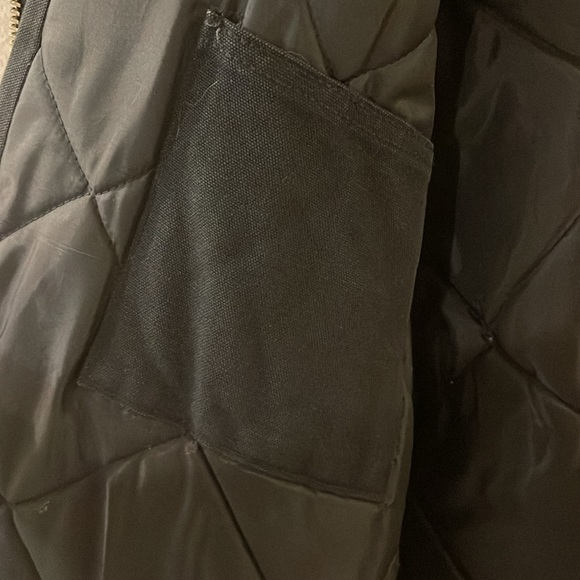 Carhartt 1997 CQ7005 Arctic Ranch Coat Quilt Lined Size Large In Black - Picture 11 of 14